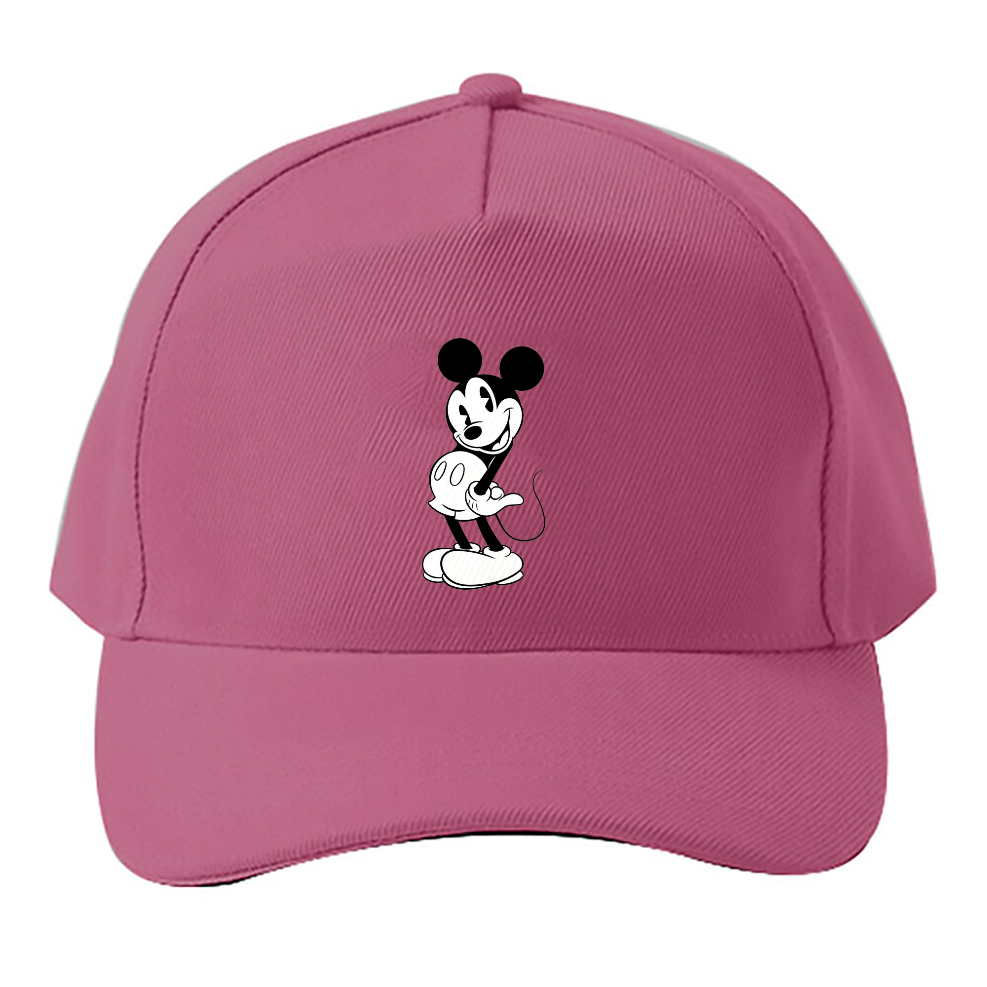 （画像用） ミッキーマウス Mickey Mouse ベースボールキャップ 綿100％ 男女兼用 帽子 スポーツ